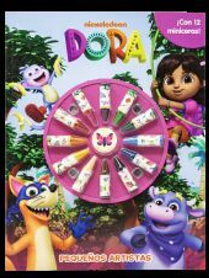 Dora. Pequeños artistas: ¡Con 12 miniceras!
