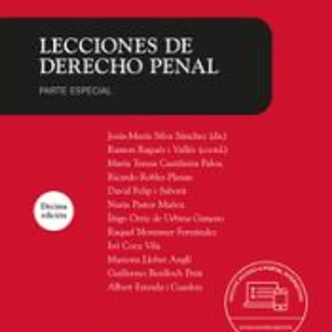 LECCIONES DE DERECHO PENAL PARTE ESPECIAL 10 EDICION 1