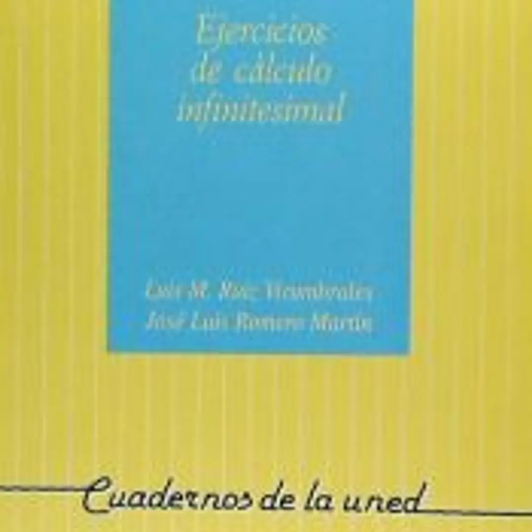 Ejercicios de cálculo infinitesimal 1