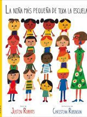 La niña más pequeña de toda la escuela