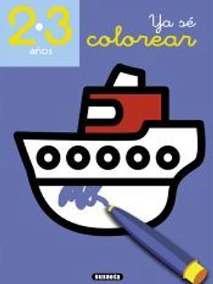Ya sé colorear 2-3 años