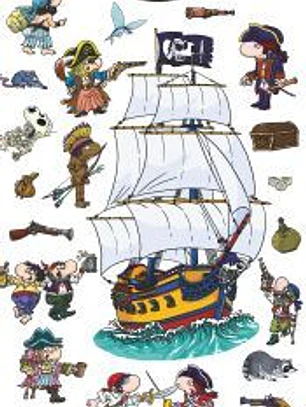 Busca y encuentra los piratas