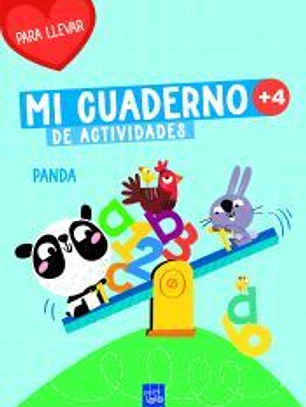 Mi cuaderno de actividades para llevar. Panda