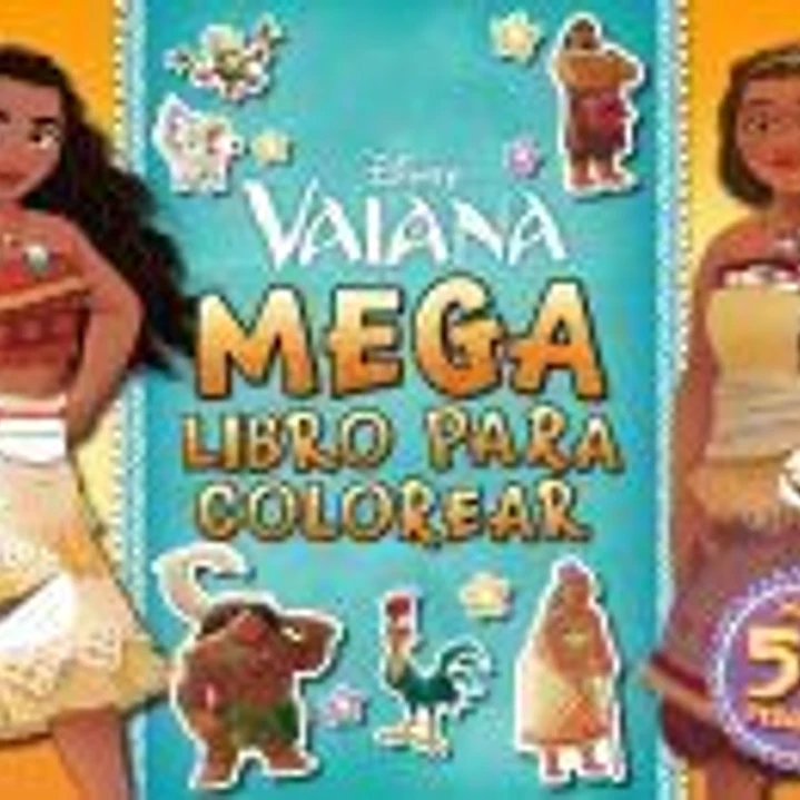 Vaiana. Megalibro para colorear 1