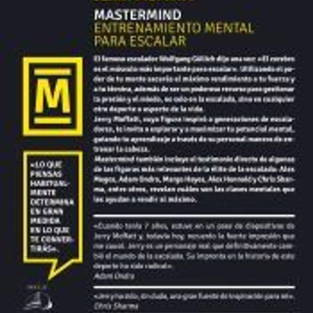 MASTERMIND. ENTRENAMIENTO MENTAL PARA ESCALAR 1