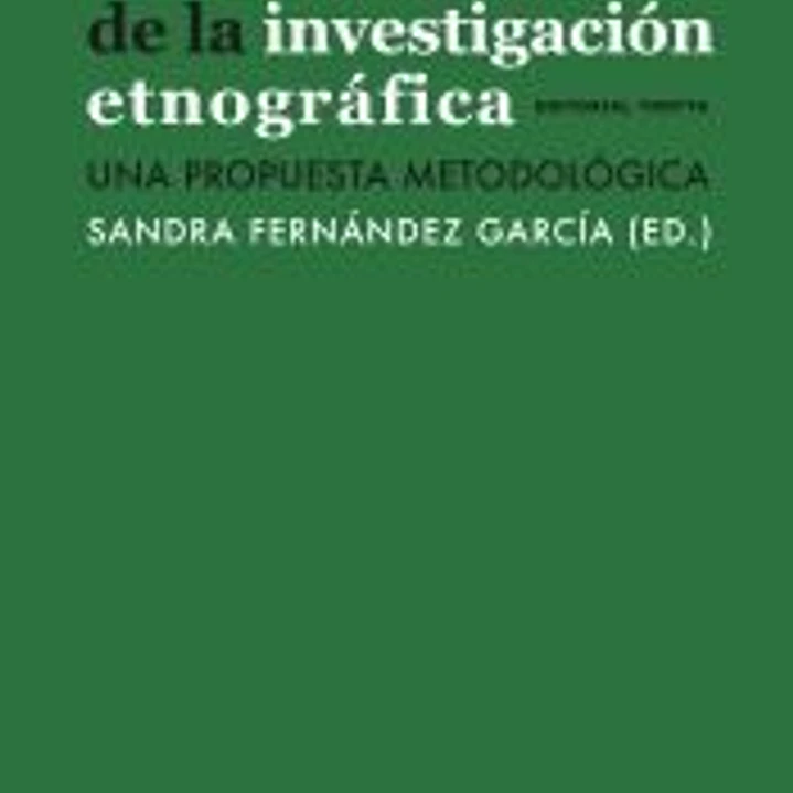Teoría y práctica de la investigación etnográfica 1