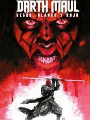 Star Wars Darth Maul: Blanco, negro y rojo