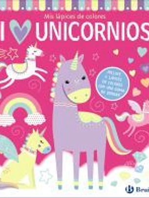 Mis lápices de colores, I love unicornios
