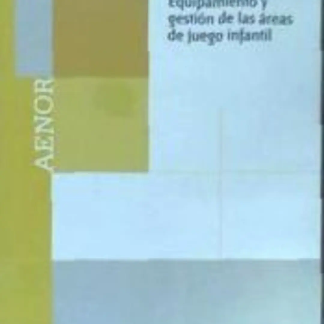 Equipamiento y gestión de las áreas de juego infantil 1