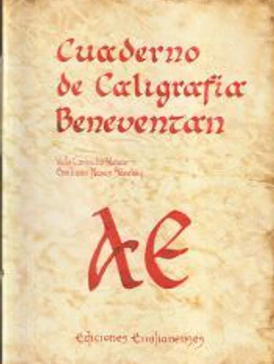 Cuaderno de caligrafía (beneventan)