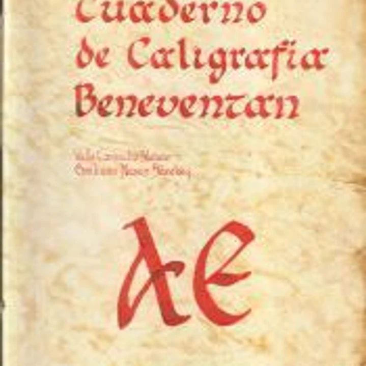 Cuaderno de caligrafía (beneventan) 1