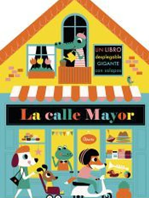La calle mayor. Libro acordeón