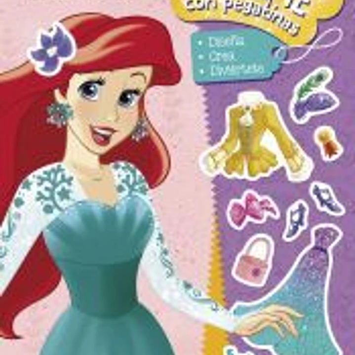 Princesas. Vísteme con pegatinas 4 1