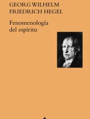 Fenomenología del espíritu