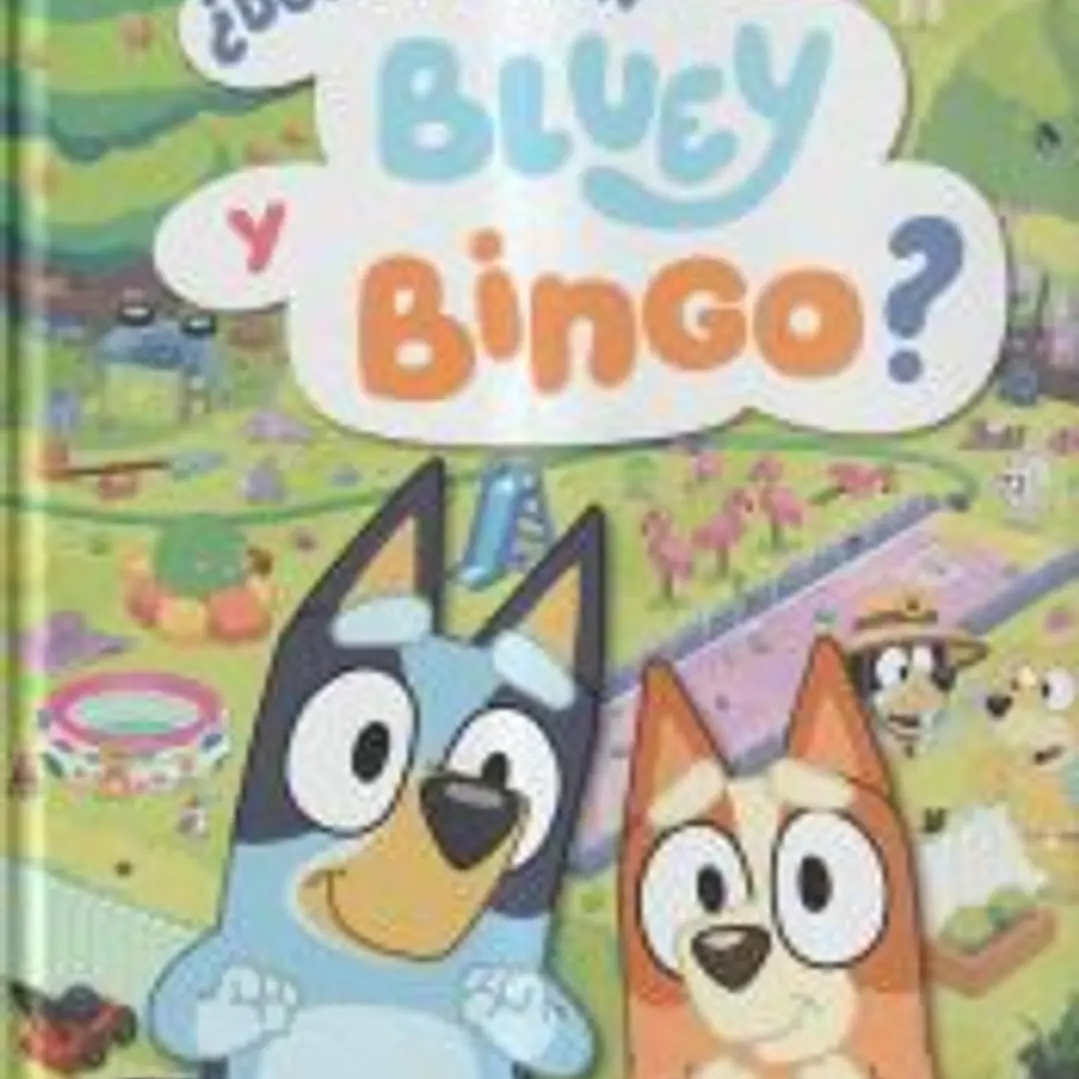 Bluey. Actividades - ¿Dónde están Bluey y Bingo? (Edición en español) 1