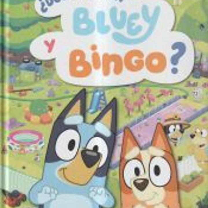 Bluey. Actividades - ¿Dónde están Bluey y Bingo? (Edición en español) 1