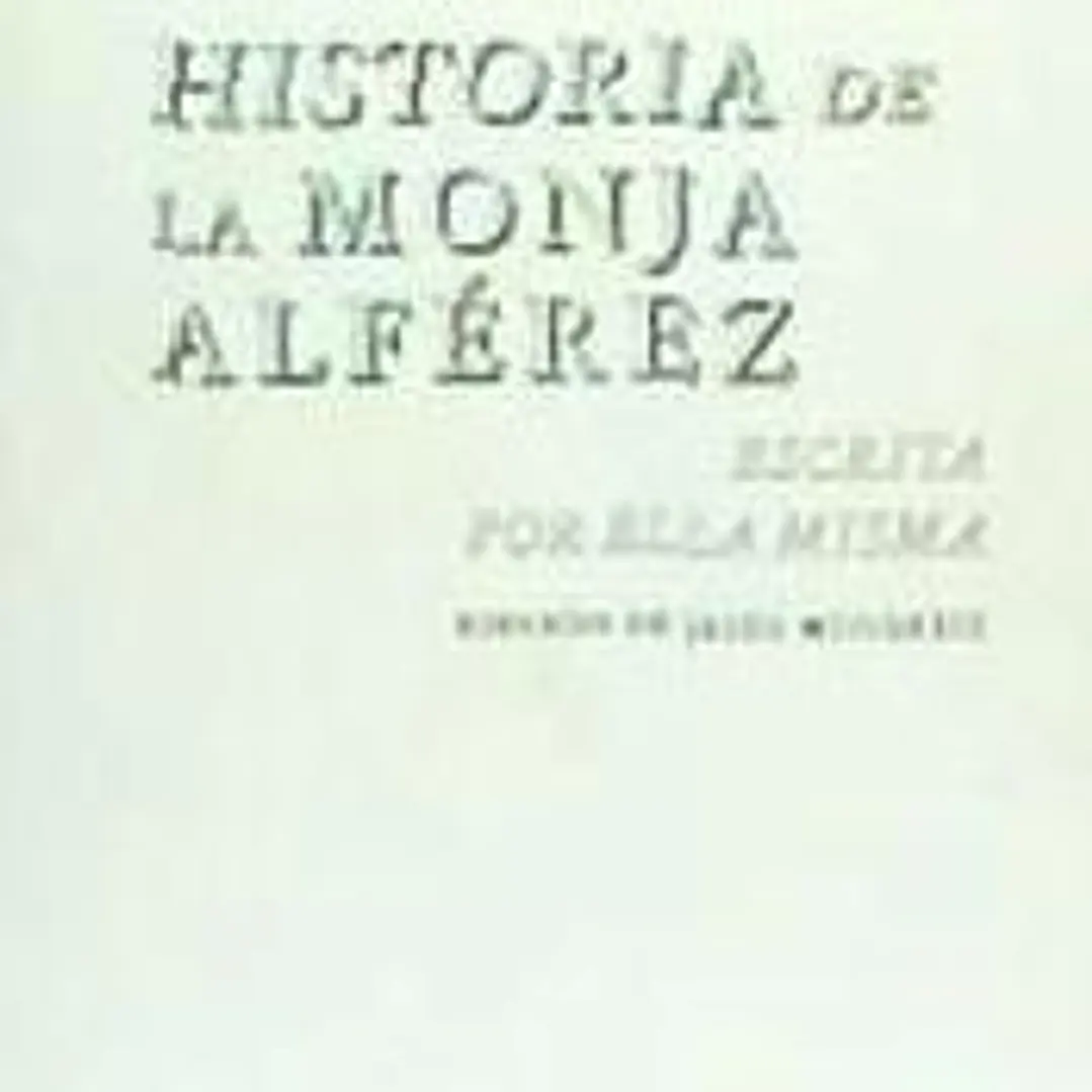 Historia de la monja alférez escrita por ella misma 1