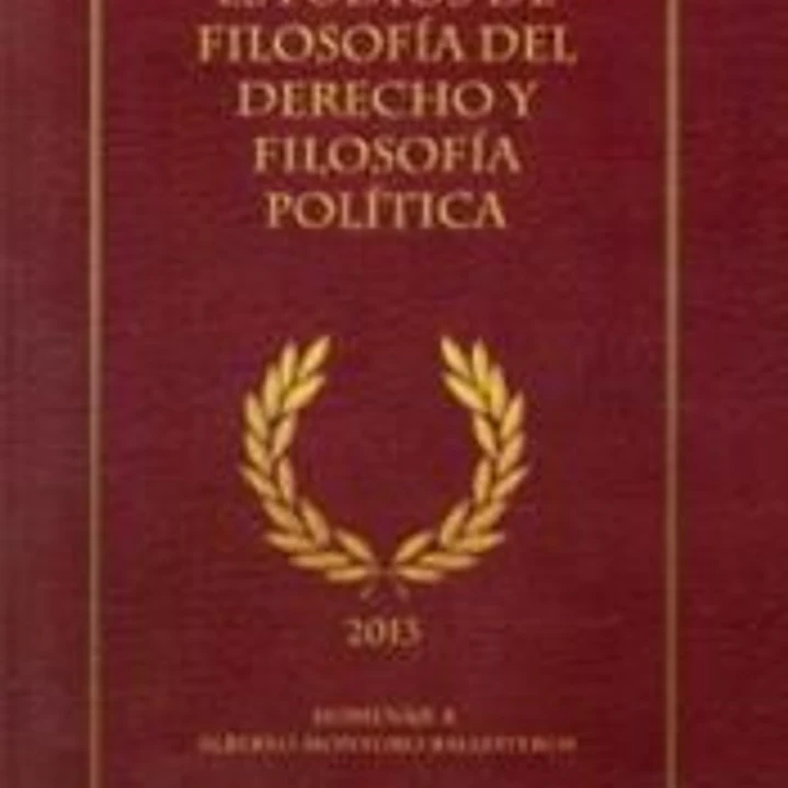 Estudios de filosofía del derecho y filosofía política : homenaje a Alberto Montoro Ballesteros 1