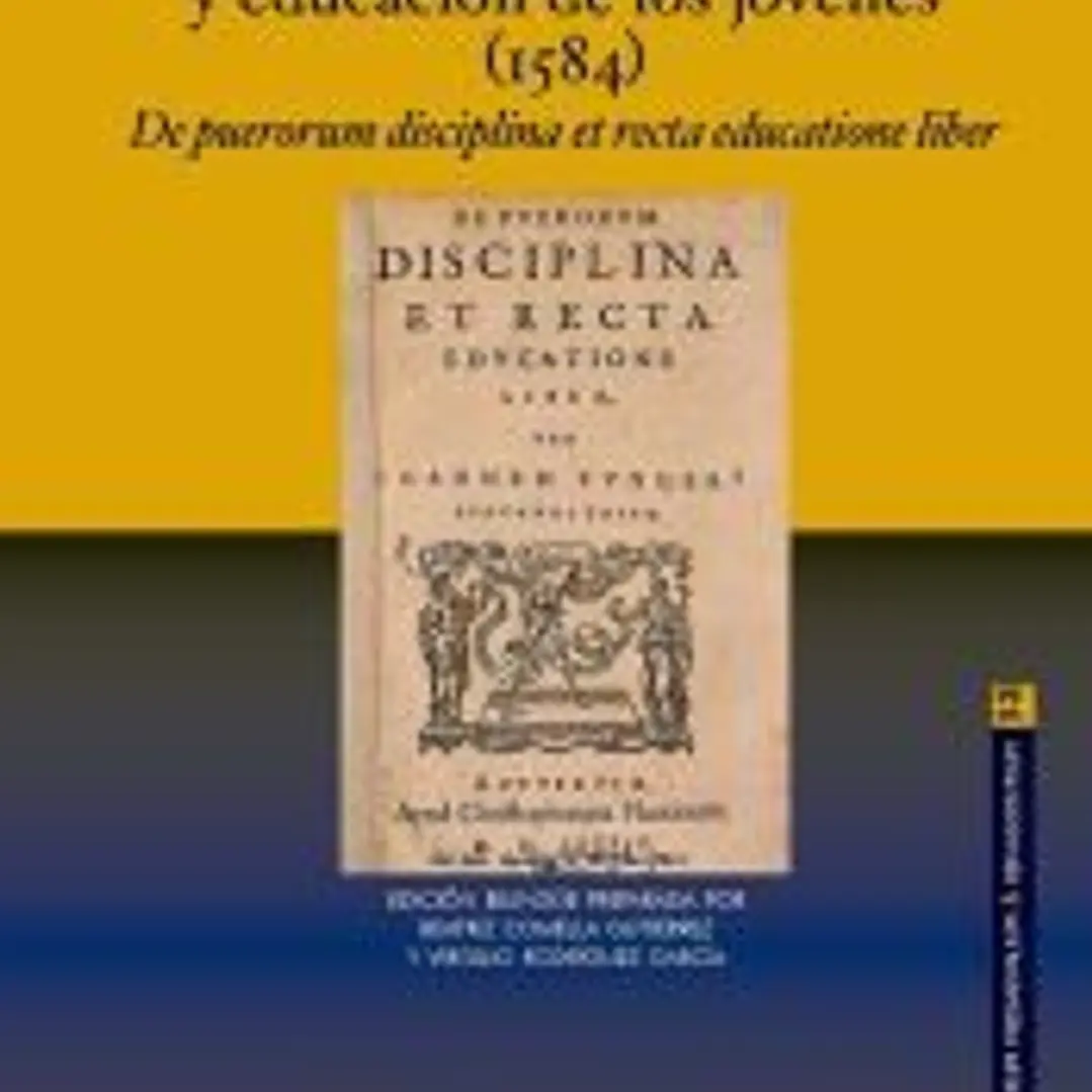 LIBRO SOBRE LA BUENA ENSEÑANZA Y EDUCACION DE JOVENES 1584 1