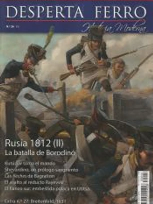 Revista Desperta Ferro. Moderna, nº 26. Rusia 1812 (ii)-La batalla de Borodinó