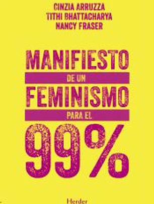MANIFIESTO DE UN FEMINISMO PARA EL 99%