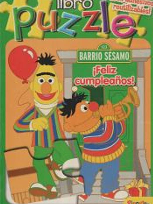 Libro puzzle. ¡Feliz cumpleaños!