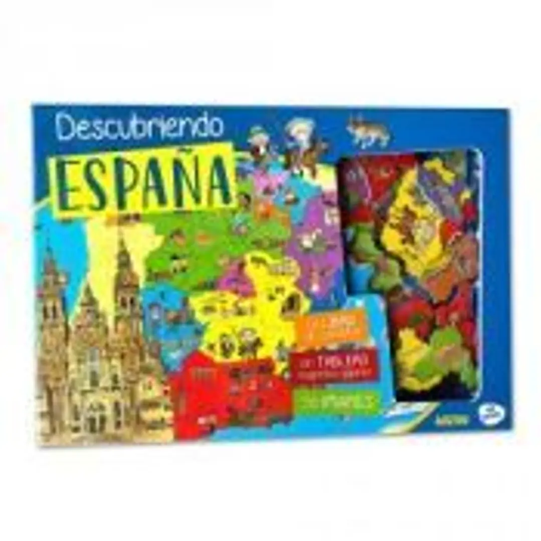 Tablero magnético. Descubriendo España 1