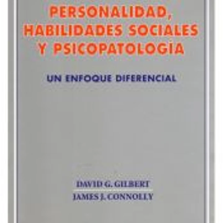 Personalidad, habilidades sociales y psicopatología 1