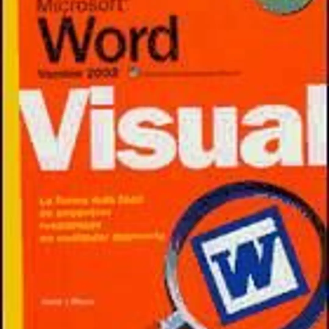 Microsoft Word. Versión 2002. Referencia rápida visual 1