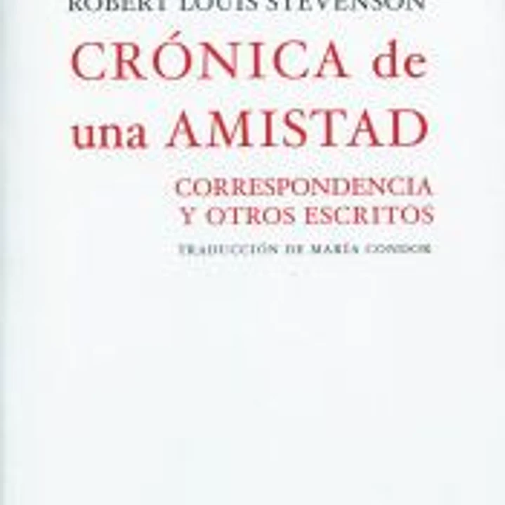 Crónica de una amistad 1