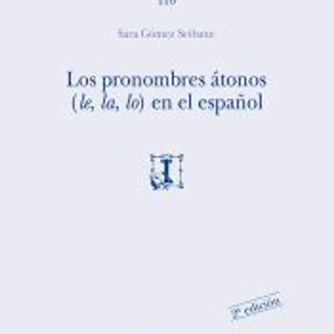 Los pronombres átonos (le, la, lo) en el español 1