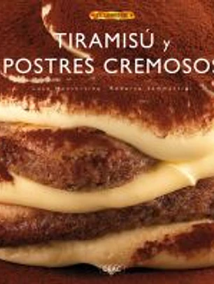 TIRAMISU Y POSTRES CREMOSOS