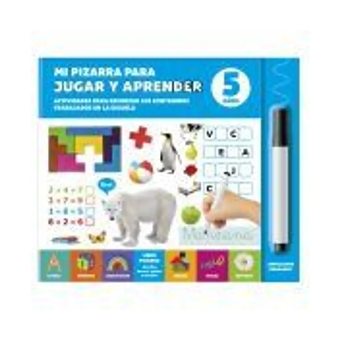 MI PIZARRA PARA JUGAR Y APRENDER 2 AÑOS 1