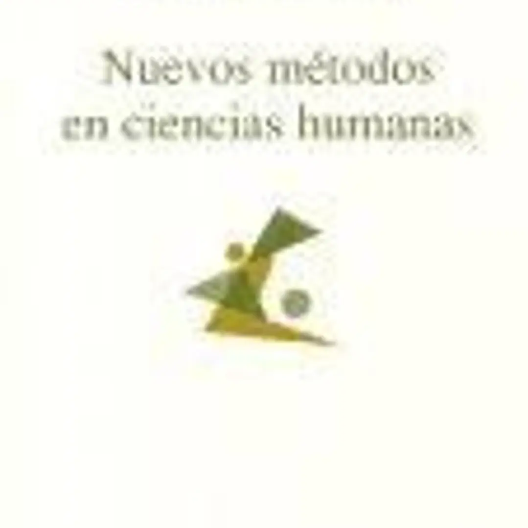 Nuevos métodos en ciencias humanas 1