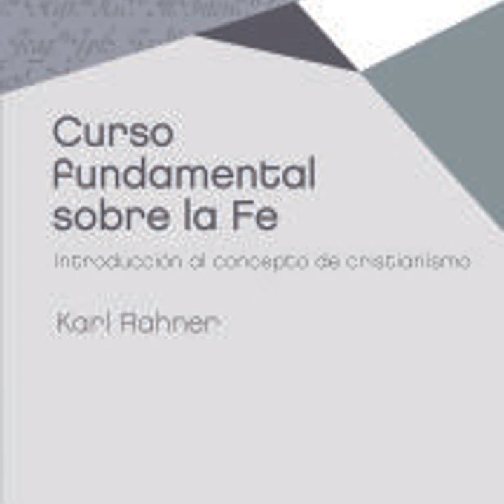 Curso fundamental sobre la fe 1
