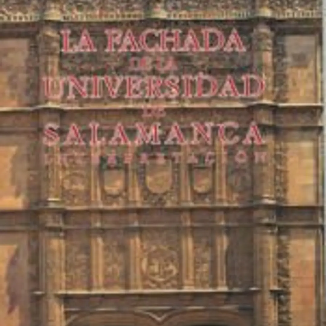 La fachada de la Universidad de Salamanca 1