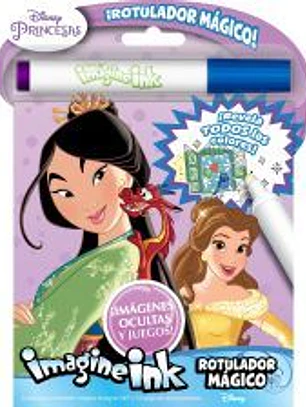 Princesas. Rotulador mágico 2