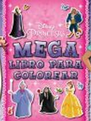Princesas. Megalibro para colorear 3