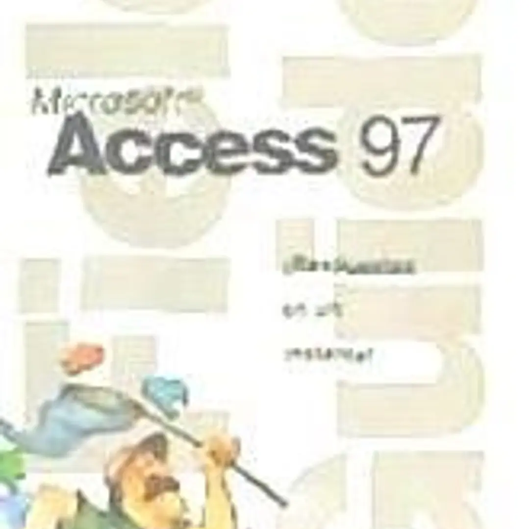 Microsoft Access 97. Referencia rápida 1