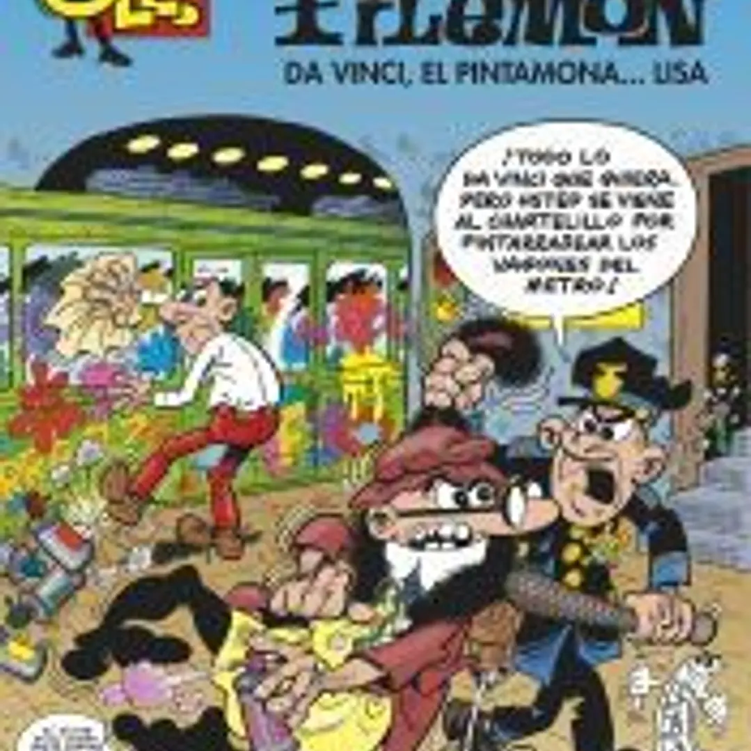 Da Vinci, El Pintamona...Lisa (Olé! Mortadelo 212) 1