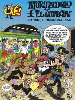 Da Vinci, El Pintamona...Lisa (Olé! Mortadelo 212)