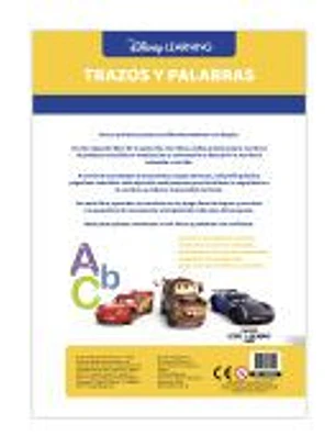 DISNEY - TRAZOS Y PALABRAS - CARS - 5-6 AÑOS