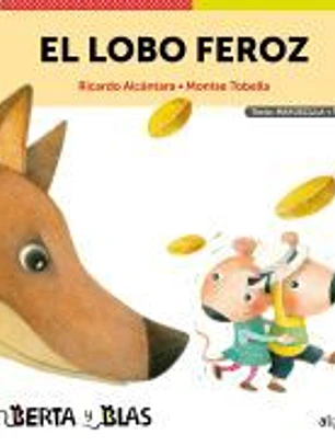 El lobo feroz (mayúsculas + ligada)