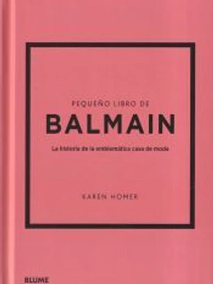 Pequeño libro de Balmain