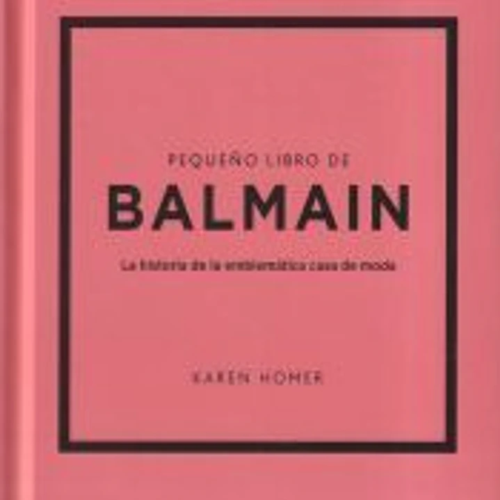 Pequeño libro de Balmain 1