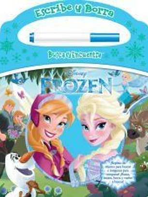 ESCRIBE Y BORRA FROZEN
