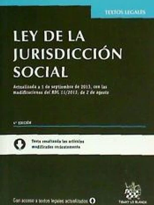 Ley de la Jurisdicción social 4ª Ed. 2013