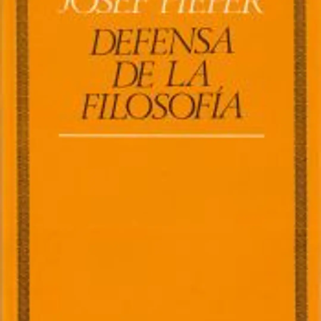 Defensa de la filosofía 1