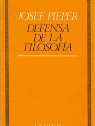 Defensa de la filosofía
