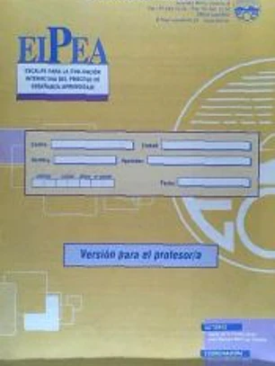 EIPEA- Evaluación Interactiva del Proceso de Enseñanza-Aprendizaje. Cuadernillo profesor